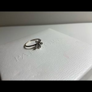 Pandora Flower Ring - Size 52